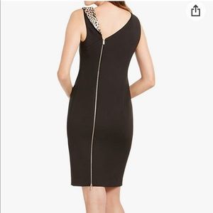 CALVIN KLEIN Classic Sleeveless Black Dress